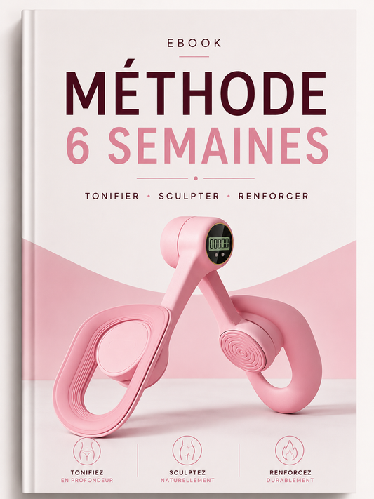 page de garde ebook méthode 6 semaines pour tonifier, sculpter et renforcer
